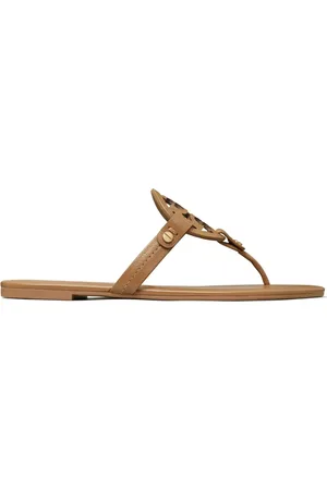 Tory Burch Miller logo-motif flip flops