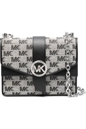 Michael Kors Greenwich logo-plaque shoulder bag