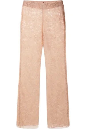 ERMANNO SCERVINO Lace flared trousers