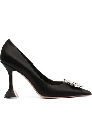 Amina Muaddi Begum crystal-embellished 95mm pumps