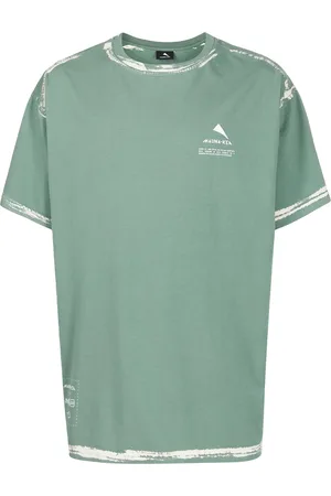 MAUNA KEA Painted-edge T-shirt