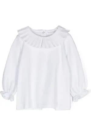 PATACHOU Pleat-detail blouse