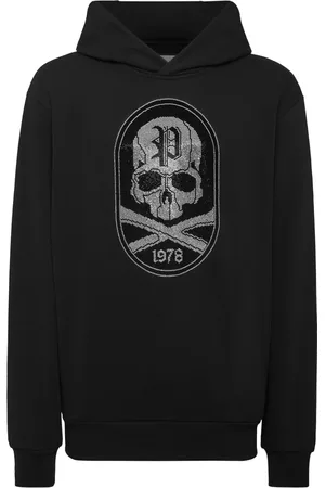 Philipp Plein Skull&Bones-embellished hoodie