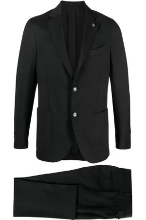 LARDINI Single-breasted wool suit