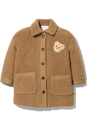 Palm Angels Bear-motif coat