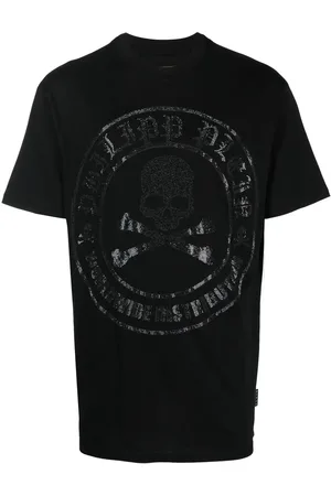Philipp Plein Skull Bones logo T-shirt