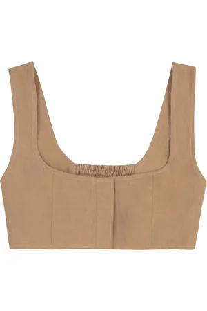 LE KASHA Linen tank top