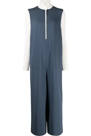 ENFÖLD High-neck two-tone jumpsuit