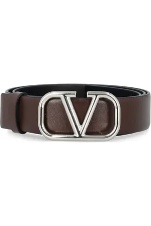 VALENTINO GARAVANI VLogo leather belt
