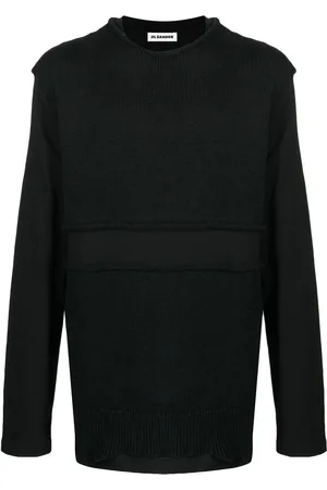 Jil Sander Layered knit sweatshirt