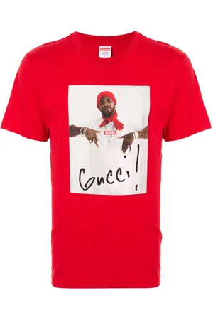 Supreme Gucci Mane photo-print T-shirt