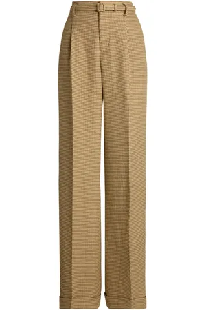 Ralph Lauren Dogtooth-pattern trousers