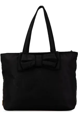 Prada 2013-2024 Tessuto Canapa Logo Bow tote bag