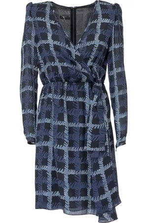Emporio Armani Check-pattern dress