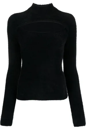 Marant Etoile Mayers faux-fur cut-out jumper