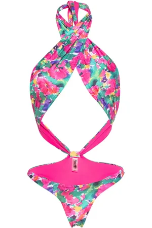 Reina Olga Showpony cut-out swimsuit