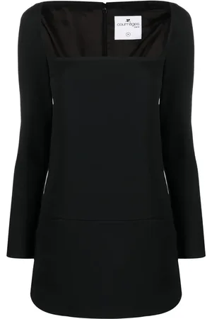Courrèges Square-neck mini dress