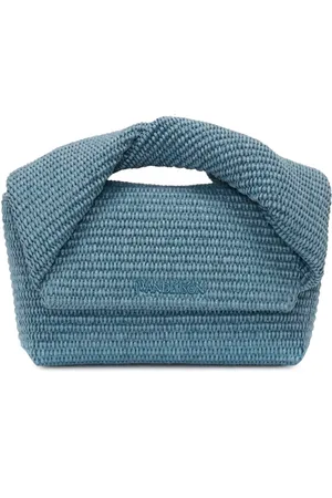 J.W.Anderson Medium Twister raffia tote bag