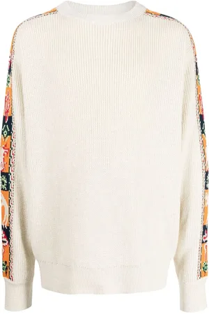 TOGA PULLA Ribbed-knit crew-neck jumper
