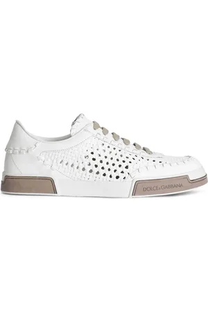 Dolce & Gabbana Woven leather sneakers