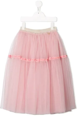 Simonetta Tulle midi skirt
