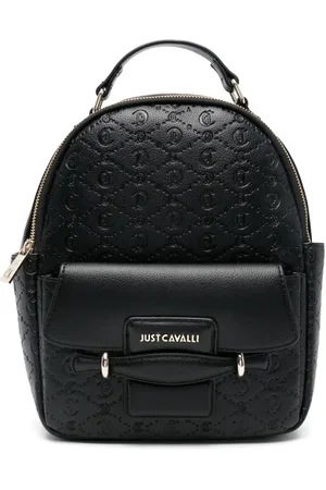 Roberto Cavalli Monogram-debossed backpack