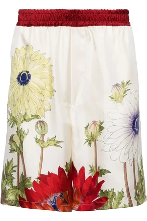 PIERRE-LOUIS MASCIA Floral-print bermuda shorts