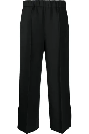 Jil Sander Mid-rise wool tailored trousers