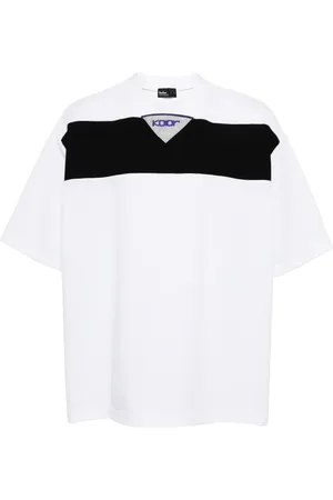 Kolor Stripe-detail jersey T-shirt