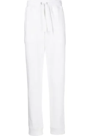 VALENTINO GARAVANI Rockstud-embellished cotton track pants