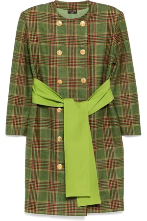 Céline 1990s lace-up coat