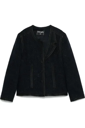 CHANEL 2000s boucl?? jacket