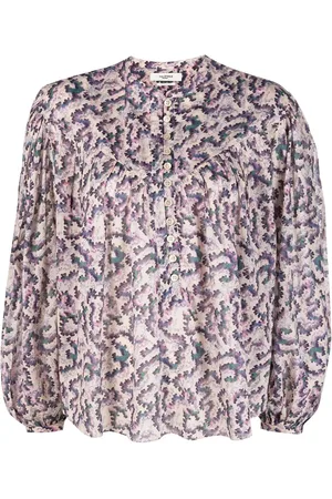 Marant Etoile Salika abstract-print blouse