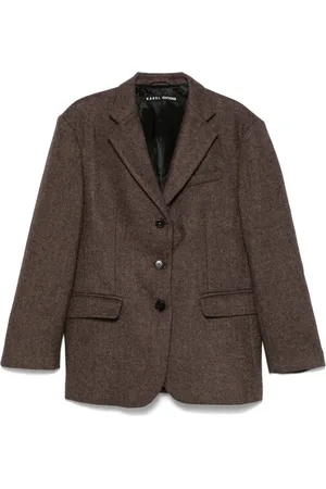 Kassl Editions Herringbone-pattern blazer
