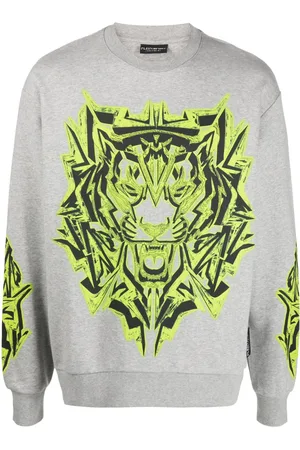 Philipp Plein Thunder Tiger cotton blend sweatshirt