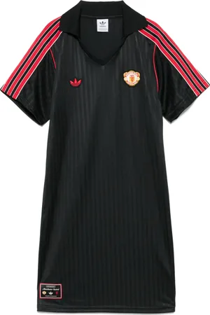 adidas X Manchester United herringone mini dress