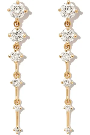 Fernando Jorge 18kt yellow Sequence diamond drop earrings