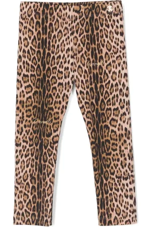 Roberto Cavalli Leopard-print leggings