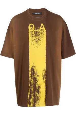 A-cold-wall* Plaster graphic-print cotton T-shirt