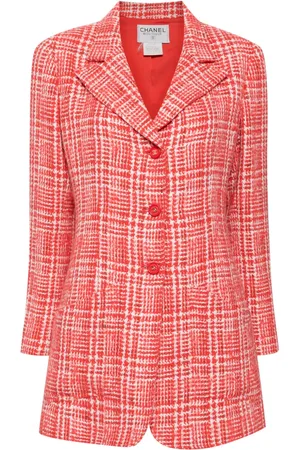 CHANEL 1997 CC mark button jacket