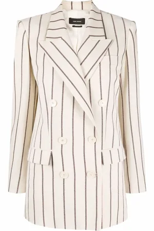 Isabel Marant Nevim pinstripe double-breasted blazer
