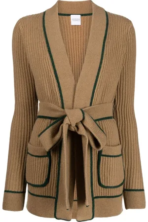 MADELEINE THOMPSON Clover ribbed-knit cardigan