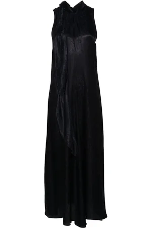 FORTE FORTE Check-jacquard midi dress