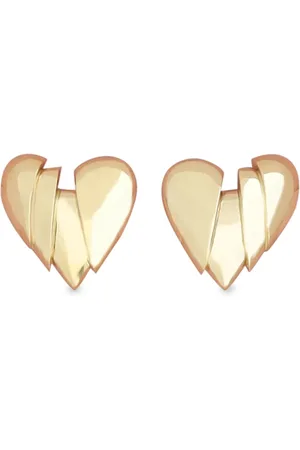 Amina Muaddi Heartbreaker earrings