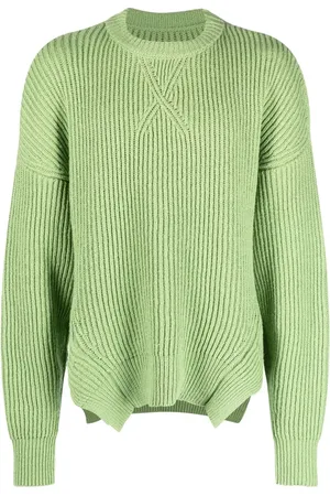 Jil Sander Ribbed-knit wool-cotton sweater