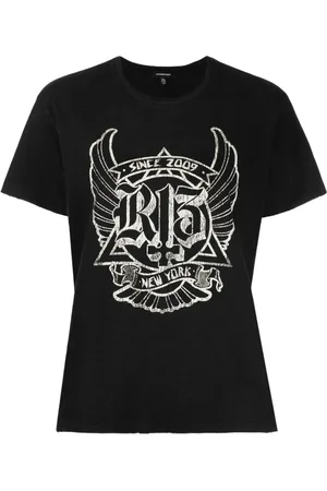 R13 Graphic-print short-sleeve T-shirt