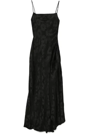 HUGO BOSS Floral-jacquard maxi dress