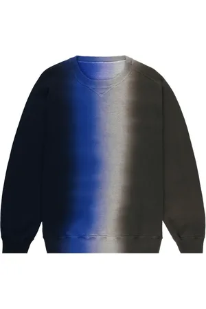 SACAI Tie-dye cotton sweatshirt