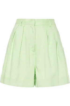 The Andamane Rina pleated tailored shorts