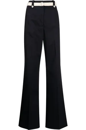 Moncler High-waisted flared trousers